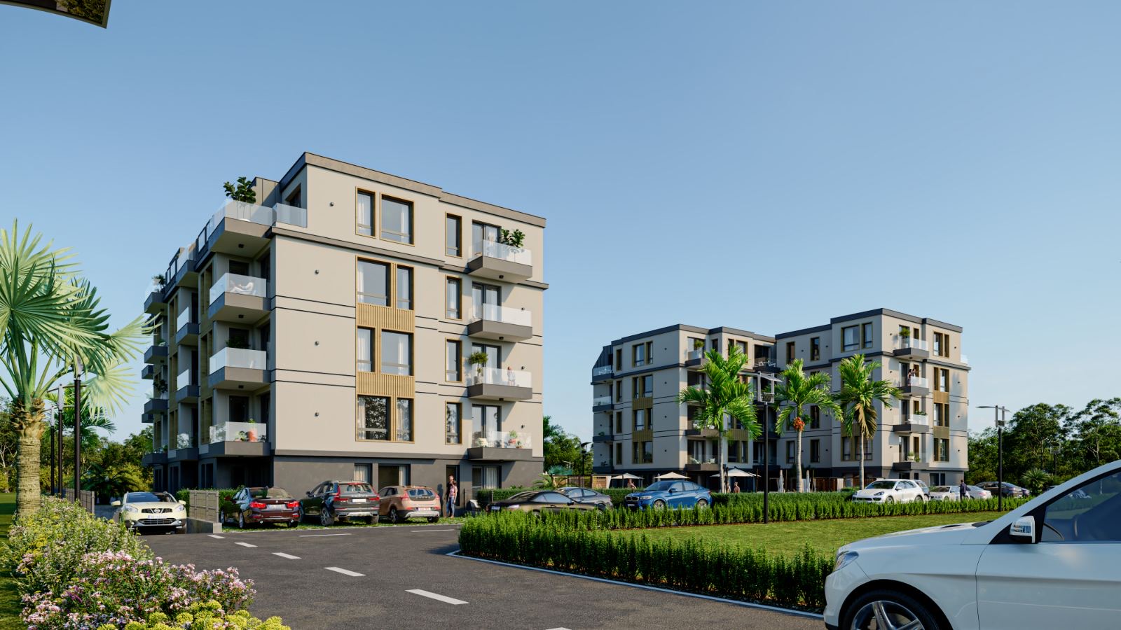 Ravda City Residence басейн